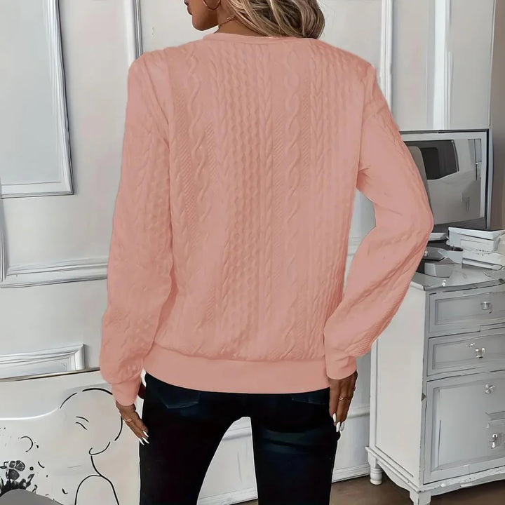 Dagny – Casual Zip-Sweatshirt til Efterår og Vinter