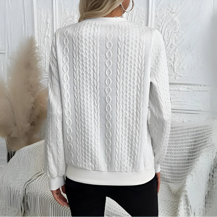 Dagny – Casual Zip-Sweatshirt til Efterår og Vinter