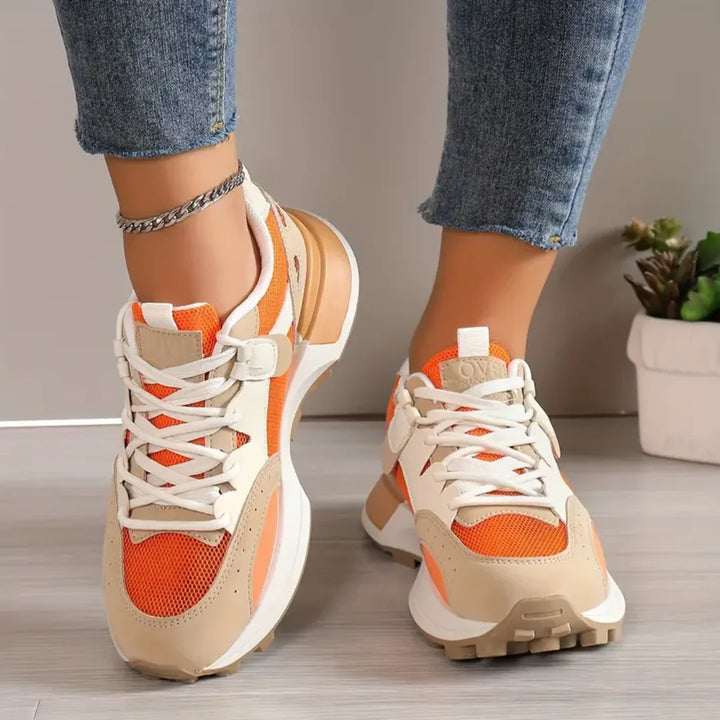 Vilma - Casual farveblok-sneakers til kvinder